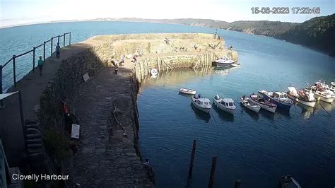 clovelly webcam|Live Webcam Clovelly Harbour, Bideford